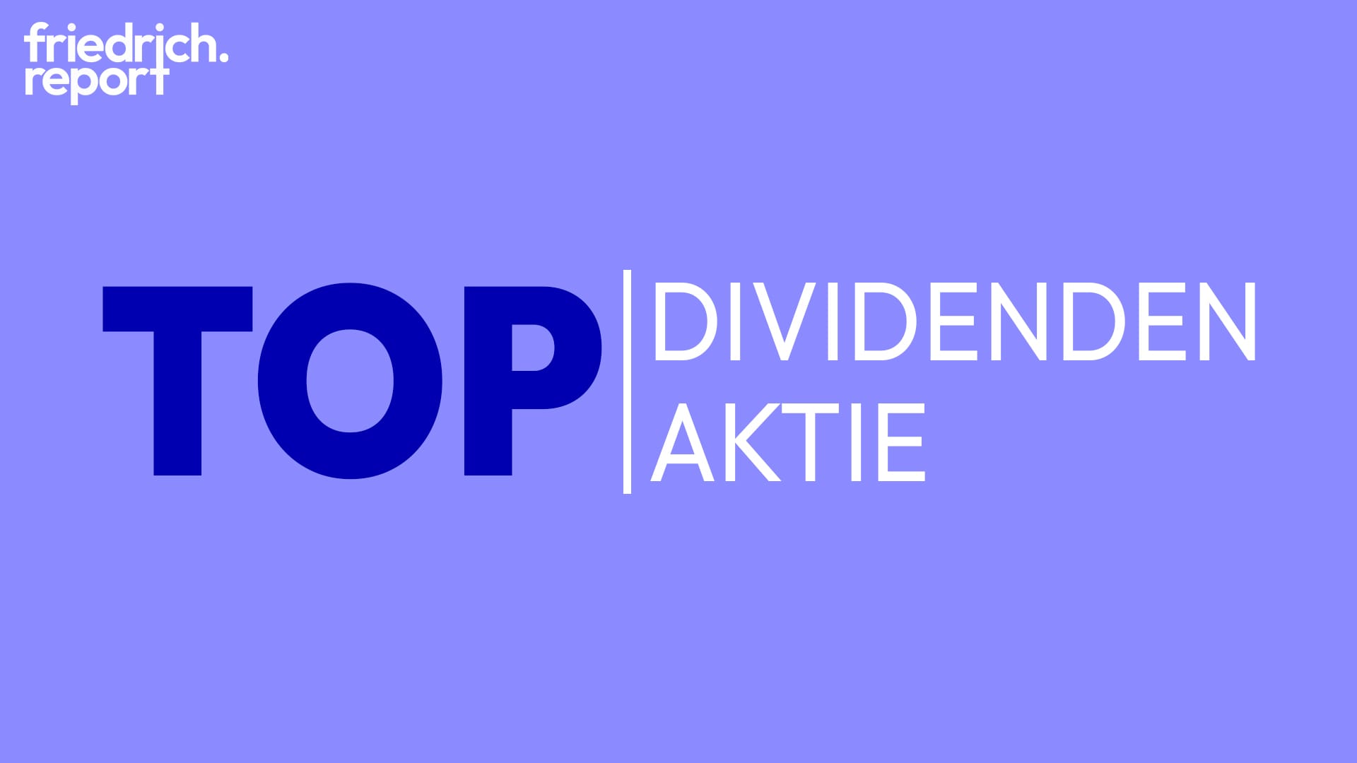 Eine Dividendenaktie für die Ewigkeit