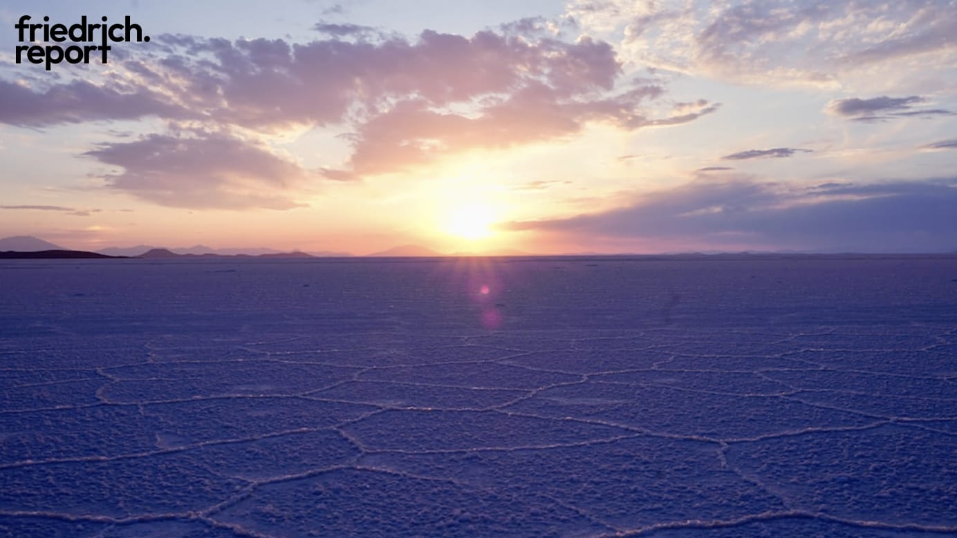 Aufsteigende Lithiumsonne